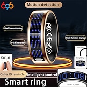 halpa Älykkäät rannekkeet-SR16 Älykello 0.1 inch Älykäs rannekoru Älykello Bluetooth Lämpötilan valvonta Askelmittari Aktiivisuuden seuranta Yhteensopiva Android iOS Naisten Miehet Vedenkestävä IPX-8 22 mm: n kellokotelo