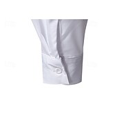 baratos Fantasias masculinas dos anos 1920-Loucos anos 20 Anos 20 Retro Vintage Blusa / Camisa Mafioso Padrinho Corte Justo Fantasia Homens Baile de Máscaras Traje de festa para noite Negócio / Cerimônia / Casamento Festa de Solteira Adulto