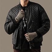 preiswerte Schals &amp; Handschuhe für Männer-Herren 1 Paar Halbfinger Winterhandschuhe Gestrickte Handschuhe Fingerlose Handschuhe Sport Mode Sport &amp; Outdoor Handschuhe Thermowarm Einfarbig Herbst Schwarz Braun Grau