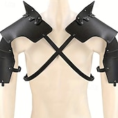 tanie Akcesoria i więcej-Punk &amp; Gothic Medieval Renaissance Outfits Warrior Knight Ritter Fancy Dress Men's Viking Masquerade Party Performance Stage Adults' Shoulder Armor