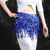 cheap Skirts-Carnival 2026 Rio Carnival Samba Dancewear Belly Dance Skirt Hip Scarf Dance Hip Belt Latin Dance Hula Hip Scarf Brazil Festival Performance Costume