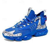 ieftine Pantofi de alergare pentru bărbați-Adidași sport albaștri și argintii pentru bărbați - pantofi de alergare de înaltă performanță cu design dinamic, ideali pentru stiluri de viață active și activități în aer liber