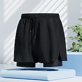 Χαμηλού Κόστους Μαγιό και σορτς για σέρφινγκ-Ανδρικά Σορτς παραλίας Σορτσάκια Κολύμβησης Μαγιό Βερμούδα Μονόχρωμο Εκτυπωμένο 2 σε 1 Με επένδυση συμπίεσης Γρήγορο Στέγνωμα Μαγιό Παντελόνια Φούστες Σέρφινγκ Κανό Ψαροντούφεκο Καλοκαίρι