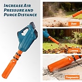 ieftine Ustensile-amplificator de aer pentru suflanta de frunze, amplificator de flux de aer pentru suflantă, extensia duzei turbo crește viteza &amp;Accesoriul de suflantă de frunze puternic se potrivește cu suflante de