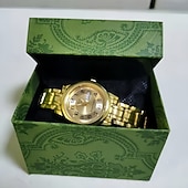 olcso Quartz órák-Női Óra Divatos és Kasuális Elegáns Női Díszítő Óra Két Naptárral Éjjeli Fény Kijelzés A Legjobb Anyák Napi Ajándék Választás Nőknek