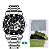 levne Quartz hodinky-Pokročilé pánské náramkové hodinky módní pánské quartz hodinky módní kalendář luminiscenční ciferník nejlepší volba dárku pro muže