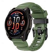 abordables Correas de reloj Garmin-Correa de silicona Quickfit de 22 mm y 26 mm para relojes inteligentes Garmin Fenix 7X, 7 Solar, 6X, 6 Pro, 5, 5X Plus, 3, 3H y Epix.