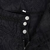 זול תחתונים-נסיך ערפדים רטרו\וינטאג' פאנק &amp; גותיות ימי הביניים רנסנס סטימפונק מִכְנָסַיִים מכנסיים מותן גבוה בגדי ריקוד גברים סרוג תחפושות וינטאג קוספליי ארוך מכנסיים האלווין (ליל כל הקדושים)