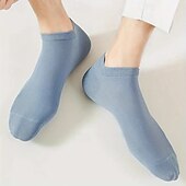 Недорогие мужские носки-Муж. 7 пар Мульти пакеты Носки Носки для бега Повседневные носки Multi Color Цвет Буквы Отпуск Для занятий спортом Повседневные Классический Средней плотности Весна Осень Мода На каждый день