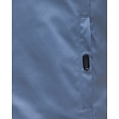abordables Vestes de course-Homme Couleur Unie Veste zippée blouson aviateur Manteaux décontractés Printemps &amp; Automne avec poches manche longue Athleisure Imperméable Léger Salle de sport Randonnée Course Entraînement Noir