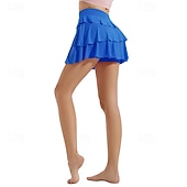 halpa Naisten hameet ja shortsit-Naisten Yhtenäinen Rento hame Tennishame Tennishortsit Nopea kuivuminen Hengittävä Tennis Urheilu Juoksu Alaosat Musta Pinkki Sininen Tennisvaatteet