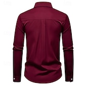 baratos Fantasias masculinas dos anos 1920-Loucos anos 20 Anos 20 Retro Vintage Blusa / Camisa Mafioso Padrinho Corte Justo Fantasia Homens Baile de Máscaras Traje de festa para noite Negócio / Cerimônia / Casamento Festa de Solteira Adulto