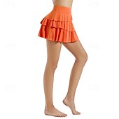 halpa Naisten hameet ja shortsit-Naisten Yhtenäinen Rento hame Tennishame Tennishortsit Nopea kuivuminen Hengittävä Tennis Urheilu Juoksu Alaosat Musta Pinkki Sininen Tennisvaatteet