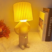billiga Bordslampor-Rolig bordslampa, USB, rolig på/av-knapp blyg pojke sänglampa nattlampa humor skämt present till vuxna mamma kvinnor fru flickvän födelsedag alla hjärtans dag honom henne