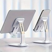 cheap Phone Holder-Adjustable Desktop Phone Holder - Compact Foldable Height-Adjustable Stand with Universal Compatibility