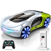 Недорогие Машинки на пульте управления-2025 г., новый беспроводной дрейф-кар Mesiondy 2,4 ГГц с управлением жестами, светодиодными огнями и музыкой, перезаряжаемый через USB пульт дистанционного управления, гоночная игрушечная машинка с