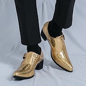 baratos Sapatos de monge-Mocassins masculinos azuis de verniz com fivela - calçado formal elegante para eventos especiais e trajes de noite.