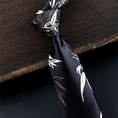 olcso Nyakkendők és csokornyakkendők-Férfi Nyakkendők Divat Klasszikus Modern Kortárs Virágos Mintás Menyegző Hétköznapi viselet