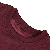 voordelige pullover voor heren-Voor heren Trui Kabel gebreide trui Kabel breien Normale tops Gebreid Strakke pasvorm Effen Strakke ronde hals Gebreid Hedendaagse Casual Alledaagse kleding Kleding Herfst winter Donkergroen M L XL