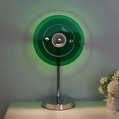 baratos abajur-Decorativa Contemporâneo Moderno Para Escritório Acrílico / Plástico 220V / 110V Azul / Café gelado / Laranja