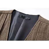 cheap Men's 1920s Costumes-Retro Vintage Roaring 20s 1920s Vest The Great Gatsby Gangster Fancy Dress Men's Halloween Carnival Masquerade Party &amp; Evening Adults' Vest