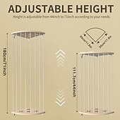 Недорогие Декор для стен-Угловая деревянная стойка для хранения мягких игрушек с рисунком в виде звезд, регулируемая длина, большая подвесная стойка для хранения мягких игрушек, подходит для игровых комнат в детских садах,