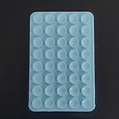 economico Supporto per telefono-Supporto per telefono biadesivo rivestito in silicone, forte adesione, per selfie a mani libere &amp;Supporto video compatibile con accessori per iPhone Supporto per telefono minimalista ultrasottile con