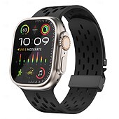 economico Cinturini per Apple Watch-Cinturino Sportivo Anello Solo Compatibile con Cinturino dell'Apple Watch 49mm 46mm 45mm 44mm 42mm Lusso Regolabili Silicone Cinturino di ricambio per iwatch Ultra 3 2 Series 11 10 9 8 7 SE 6 5 4 3 2