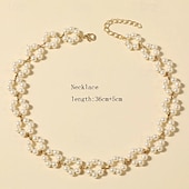 Χαμηλού Κόστους Κολιέ &amp; μενταγιόν-1 τεμ Κρεμαστό Coliere cu Perle For Γυναικεία Δρόμος Δώρο Καθημερινά Κράμα Κλασσικό