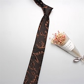 voordelige Herenstropdassen &amp; vlinderdassen-Voor heren Stropdassen Modieus Klassiek Modern eigentijds Met Patroon Bruiloft Alledaagse kleding