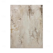 Недорогие Ваби Саби-Картина маслом ручной работы на холсте, настенное украшение в стиле ваби-саби, простая абстрактная текстура, украшение для гостиной, прихожей, декор для дома, рулонная картина без рамы, нерастянутая