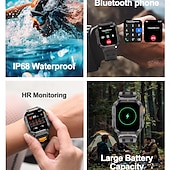 Недорогие Смарт-часы-Новые умные часы с аккумулятором 1000 мА·ч, 25-дневным временем работы, мониторингом сна, несколькими функциями напоминания, корпусом из цинкового сплава, ремешком из жидкого силикона! Подходит для