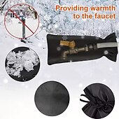 olcso fűtés és hűtés-2 db strapabíró téli csaptelep-takaró, 1 nagy és 1 kicsi, kültéri csaptelepekhez és tűzcsapokhoz alkalmas - EU csőkompatibilis fagyálló zárral, tartós szövet zokni kialakítás / európai kültéri