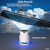 رخيصةأون بروجيكتورات-بروجكتور HY300 Pro S2 4K سينما منزلية بروجكتور خارجي هدية عيد الحب