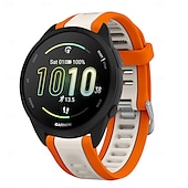 ieftine Curele de ceas Garmin-Uita-Band pentru Garmin Vivoactive 6 5 Approach S50 S70 S42 Forerunner 165 55 Vívomove Sport Venu Sq 2 Plus D2 Air X10 Silicon Înlocuire Curea Fixare rapidă 22 mm Ajustabil Banderolă Sport Catarama