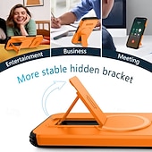 Недорогие Другие чехлы для телефонов-телефон Кейс для Назначение Google Пиксель 10 Про Пиксель 10 Пиксель 9 Про Пиксель 9 Кейс на заднюю панель со стендом Защита от удара броня ПК Кожа PU