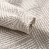 economico maglione pullover da uomo-Per uomo Felpa Maglione A Coste Maglia Top Regolari Lavorato a maglia Slim Fit A righe Girocollo Maglieria Contemporaneo Casuale Abbigliamento quotidiano Abbigliamento Autunno &amp; Inverno Nero Cachi M