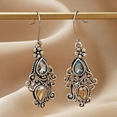 voordelige Oorbellen-1 paar Oorbel For Dames Straat Afspraakje Strand Legering Vintagestijl