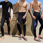 halpa Märkäpuvut ja sukelluspuvut-Miesten Ihottumissuoja Märkäpuku housut Uimahousut Värien estäminen UPF50+ Hengittävä Sukelluspuvut Lainelautailu Melonta Snorklaus Kevät