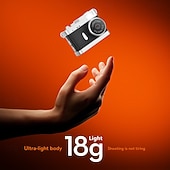 baratos Câmaras, Fotografia &amp; Vídeo-Chaveiro com câmera digital compacta e tela IPS de 0,96 polegadas. &amp;Câmera digital mini com flash, alça de pescoço, lente macro, recarregável via USB, vídeo 1080p, 20MP, autofoco híbrido, saída de