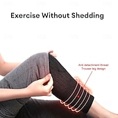 ieftine incalzire racire-Genunchiere termice de iarnă din cașmir pentru genunchiere pentru femei și bărbați, genunchiere din lână pentru dureri articulare, tendinită, artrită, genunchiere pentru artrită reumatică, genunchiere