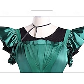 tanie Kostiumy damskie-Gotycki horror Agnieszka Sukienka Kostium Fantazyjne przebranie Cosplay for Damskie Dla dziewczynek Dla dzieci Dla dorosłych Halloween Karnawał Spektakl Impreza Edukacyjne przebieranki