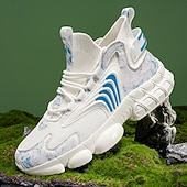 ieftine Pantofi de alergare pentru bărbați-Adidași sport albaștri și argintii pentru bărbați - pantofi de alergare de înaltă performanță cu design dinamic, ideali pentru stiluri de viață active și activități în aer liber