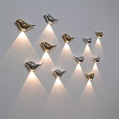 cheap Room Decor Lights-Smart Motion-activated Light Bird-shaped Decorative Lamp No Wiring Required For Installation Adjustable Light Colors Ideal For Bedrooms Dorm Rooms And Staircases Auto On/Off Valentine's Day Gift