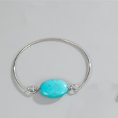 halpa Rannekorut ja rannerenkaat-Naisten Ranneketjut Rannerenkaat Perinteinen Kukka Muoti Metalliseos Rannekorun korut Vaalean sininen Käyttötarkoitus Päivittäin Pyhäpäivä