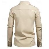 baratos Fantasias masculinas dos anos 1920-Loucos anos 20 Anos 20 Retro Vintage Blusa / Camisa Mafioso Padrinho Corte Justo Fantasia Homens Baile de Máscaras Traje de festa para noite Negócio / Cerimônia / Casamento Festa de Solteira Adulto