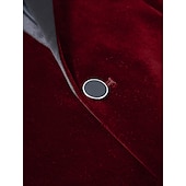 preiswerte Herren Kostüme der 1920er Jahre-Retro Vintage Goldene Zwanziger 1920er Smoking Anzüge &amp; Blazer langarm Der große Gatsby Gentleman Einfarbig Kostüm Herren Karnevalskostüm Karneval Neujahr Cocktailparty Themenparty