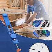 cheap Measuring &amp; Gauging Tools-Cutting Machine Base Guide Aluminium Alloy Portable Woodworking Construction Building Tool