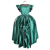 tanie Kostiumy damskie-Gotycki horror Agnieszka Sukienka Kostium Fantazyjne przebranie Cosplay for Damskie Dla dziewczynek Dla dzieci Dla dorosłych Halloween Karnawał Spektakl Impreza Edukacyjne przebieranki