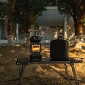 cheap Camping Equipment-Vintage Coal Oil Stove, Outdoor Fire Pit with Glass Screen, Sturdy Metal Construction, No Electricity Needed, for Camping Backyard BBQ Tea &amp; Cooking, Portable Camping Stove, Elegant Design, Durable Co